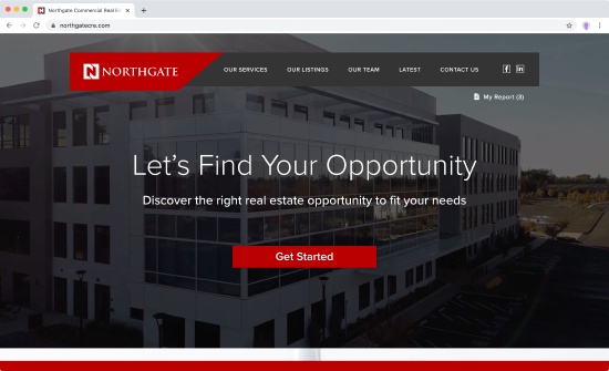 Screenshot of Northgate Commercial Real Estate