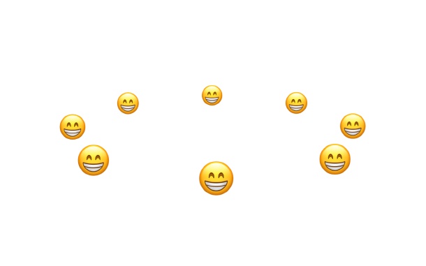 Spinning Smiley Faces Animation Screenshot